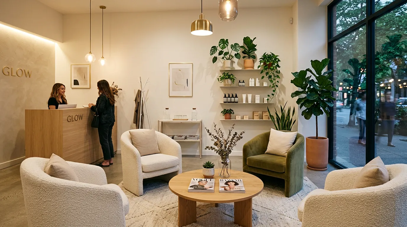 Интерьер салона Аврора